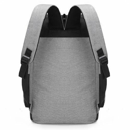 Sac à dos moderne gris unisexe