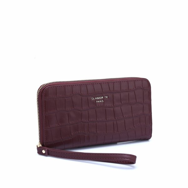 Long zipper ladies purse