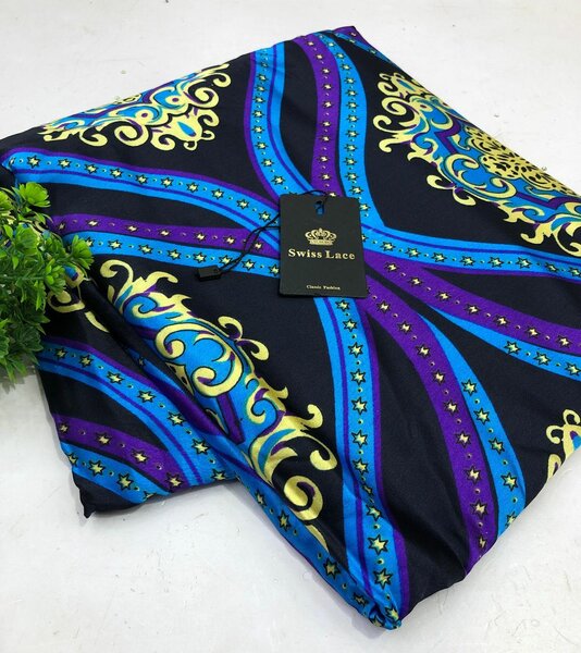 Tissus dentelle en soie coloré