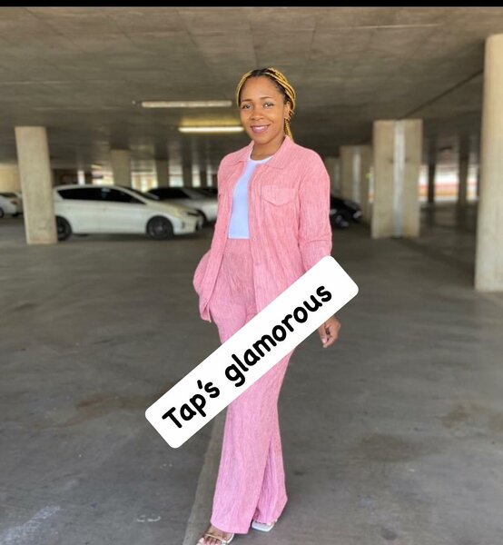 Suit pink shirt + pants