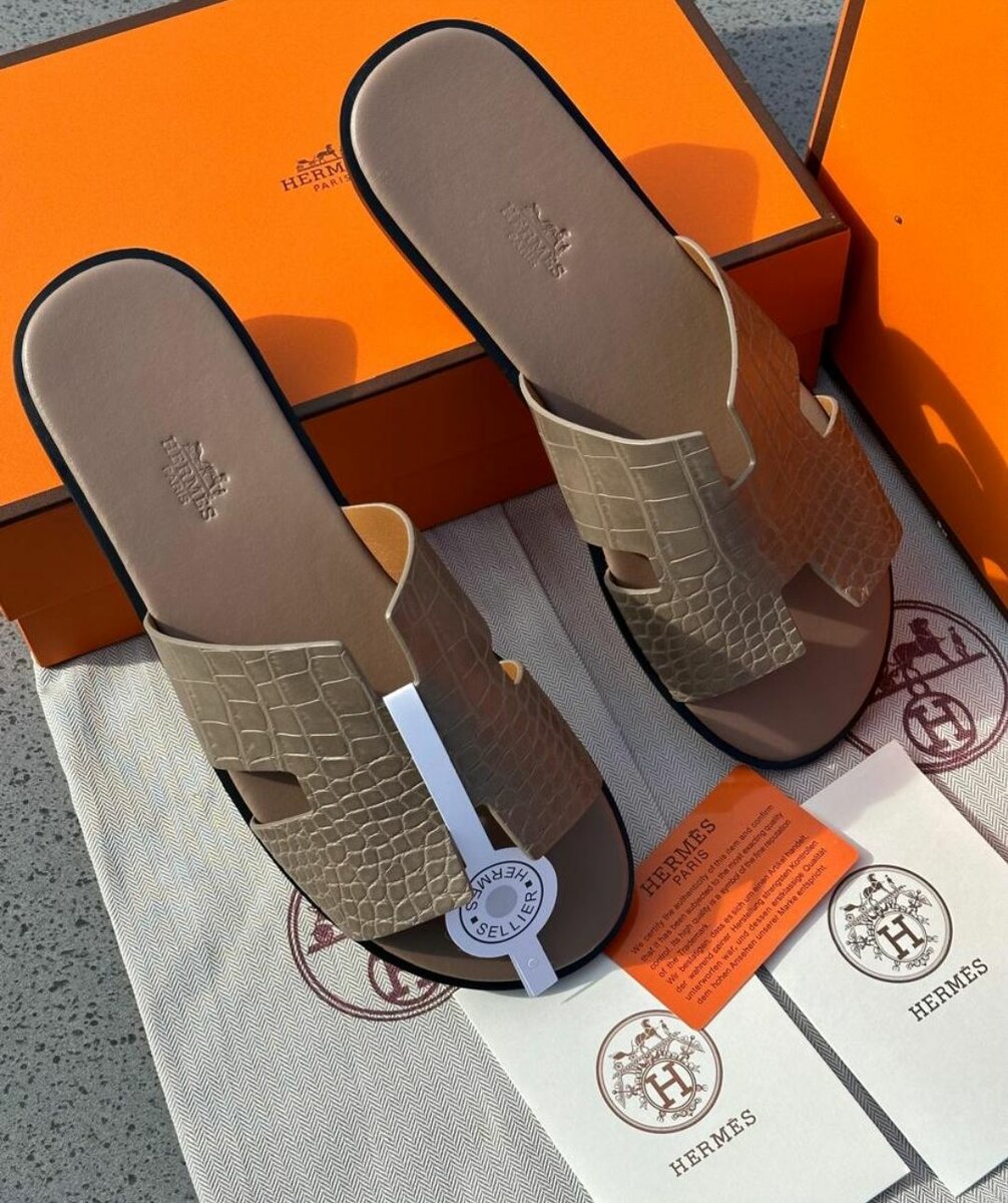 Hermes Fashion Slippers