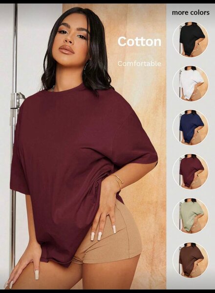 T-shirt en coton confortable