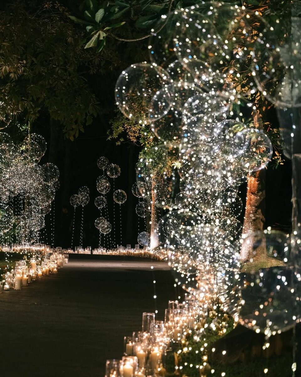 Balloons & Led Candles