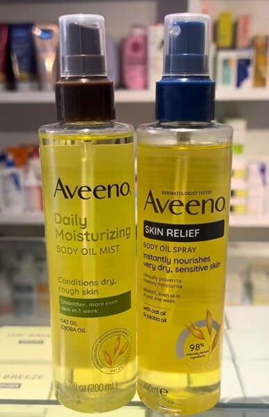 Aveeno body oils