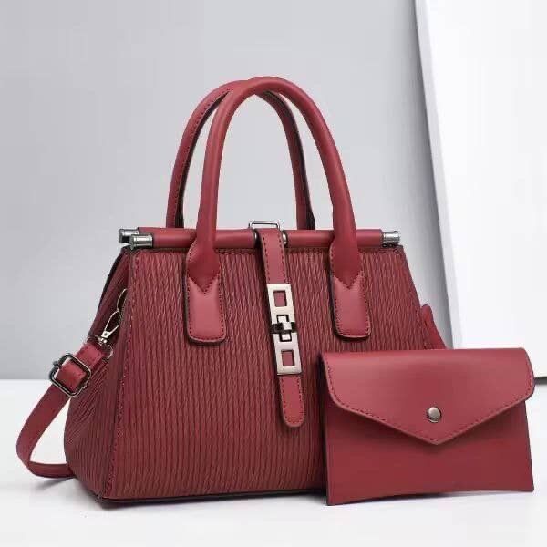 Elegant Handbag and Wallet Set
