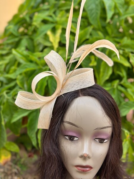 Fascinators and garment beading