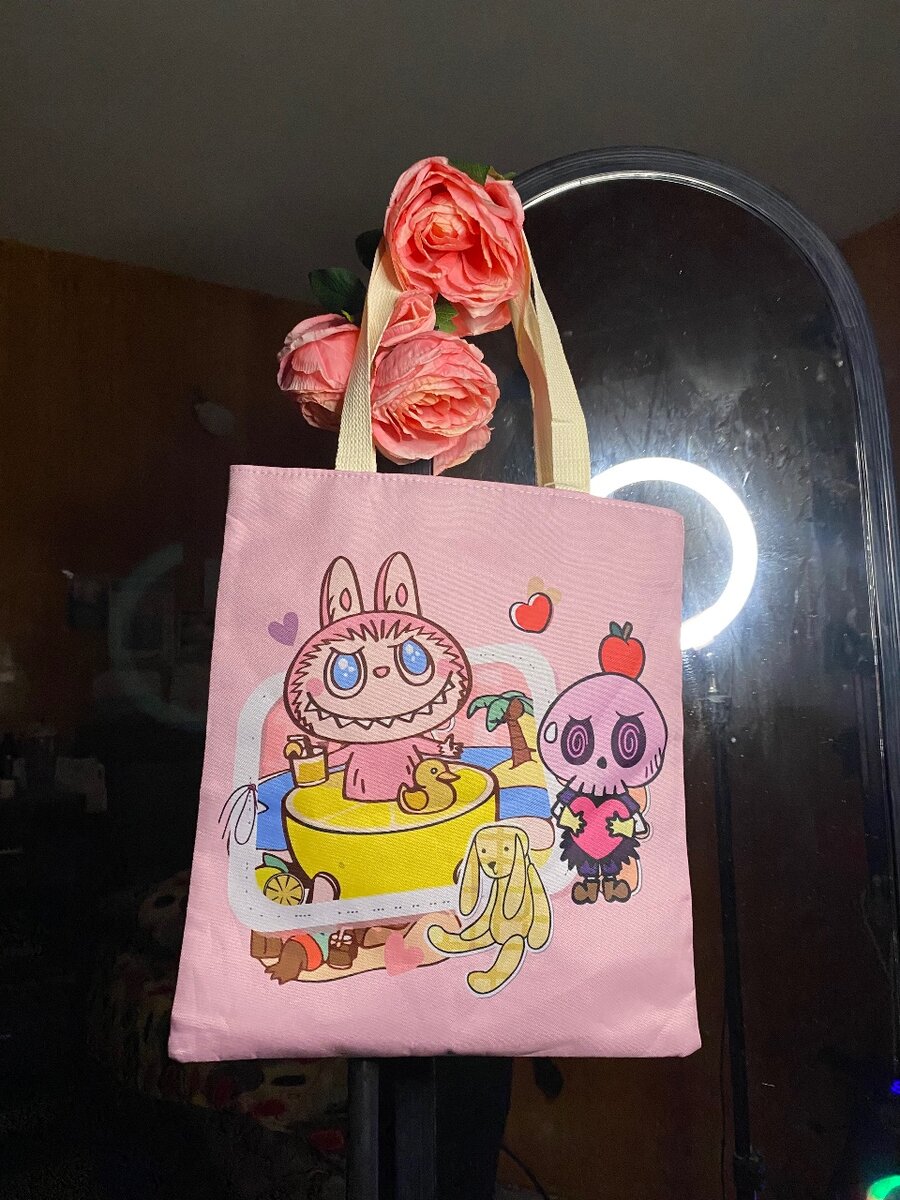 Tote à motif animé