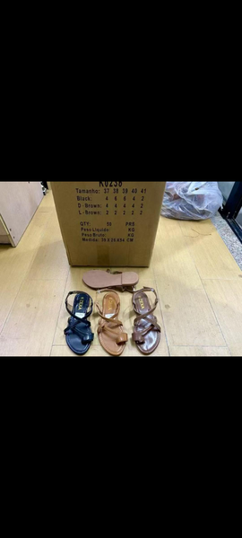 Sandales en cuir pour femmes