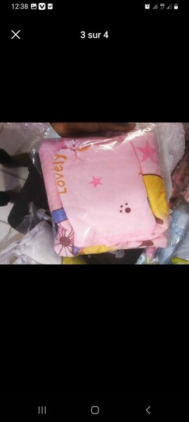 Couverture en flanelle douce