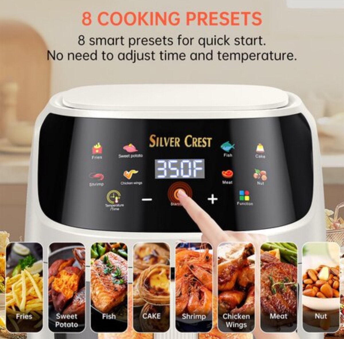 8L Smart Air fryer