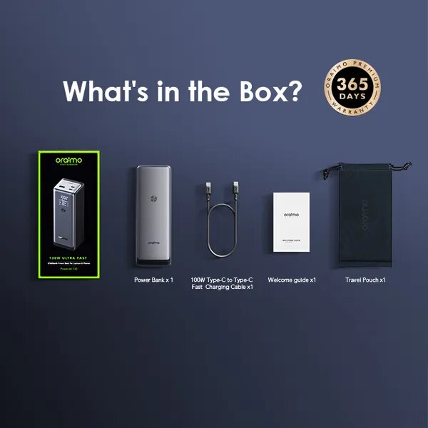 Oraimo Power Bank 130W