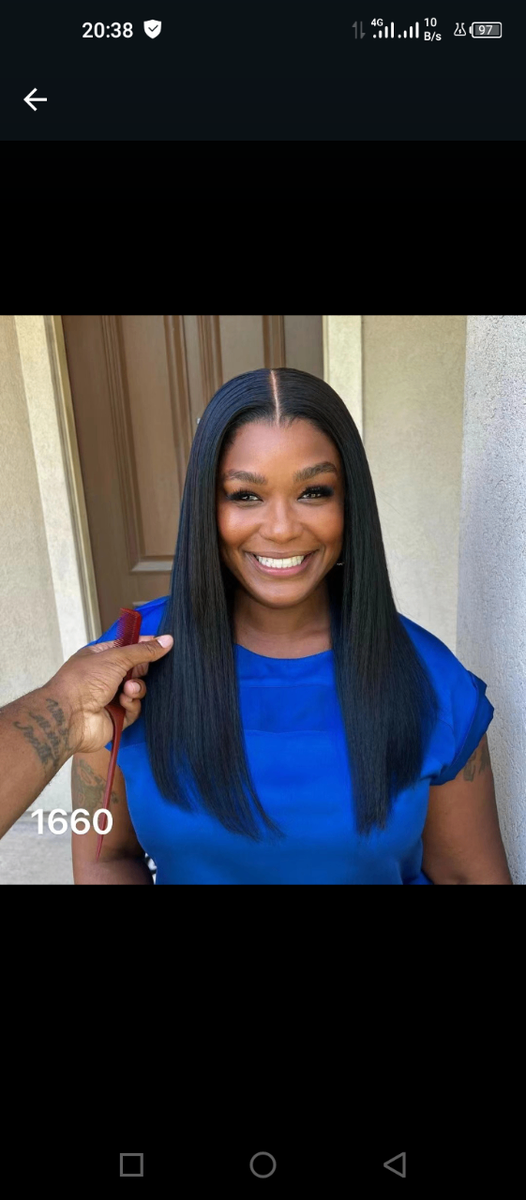 16" Brazilian machine made wigs