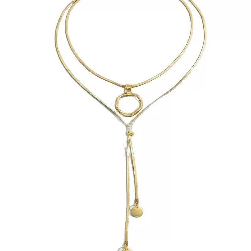Collier doré élégant