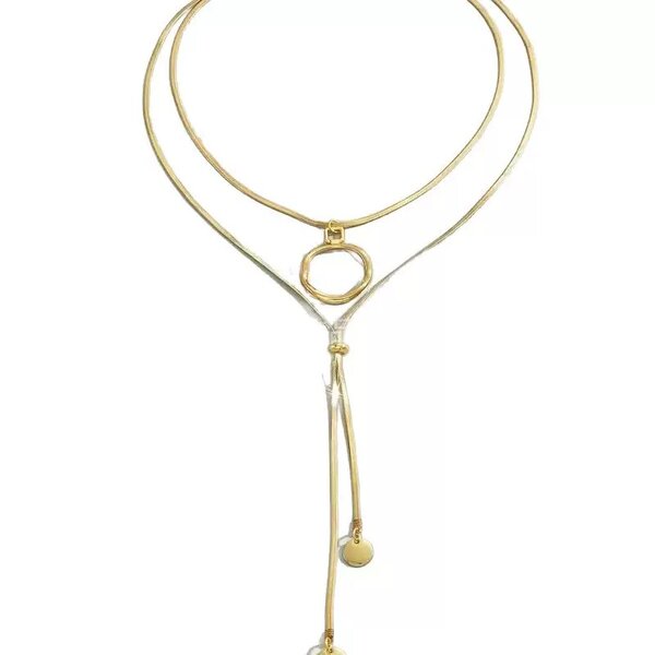 Collier doré élégant