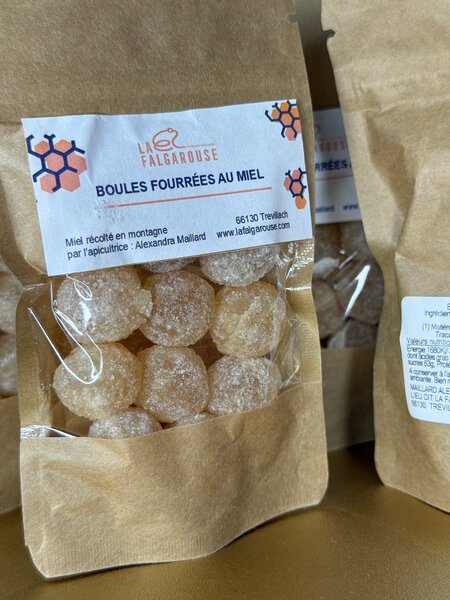 Bonbons Boules au Miel