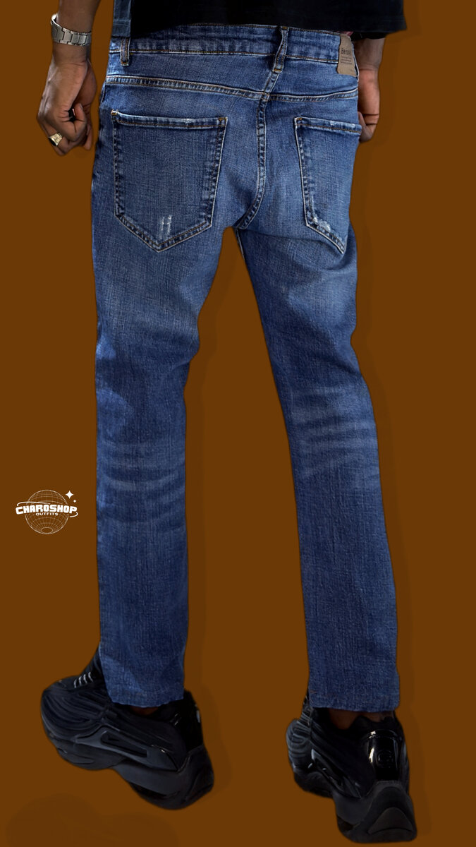 Jeans déchirés homme tendance