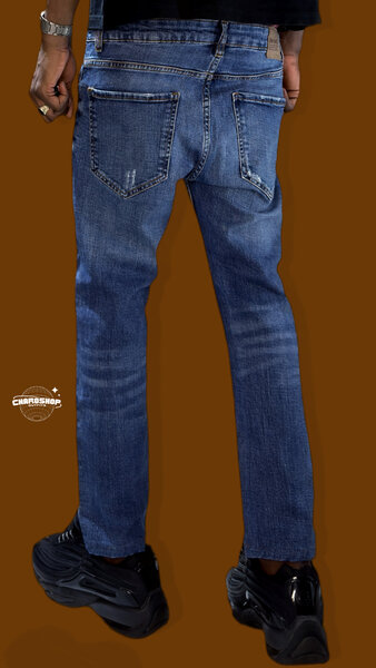 Jeans déchirés homme tendance