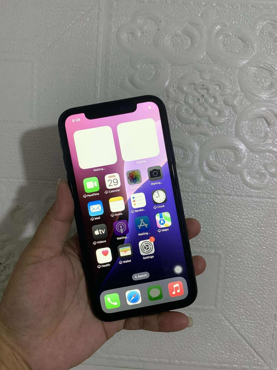 Smartphone iPhone Noir élégant