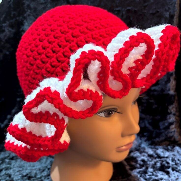Chapeau crochet féminin