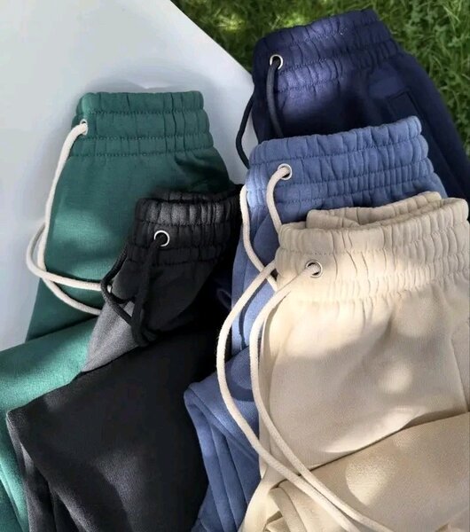 Jogging en coton coloré