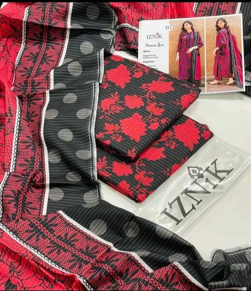 Iznik suit 3ps lawn suit