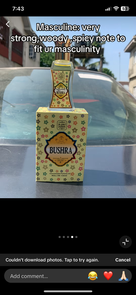 Huile parfumée Bushra