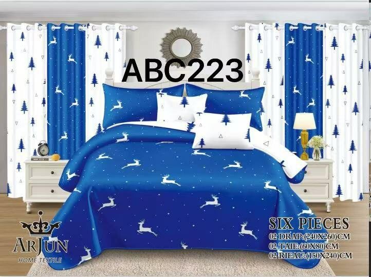 Parure de lit 6 pièces Arjun