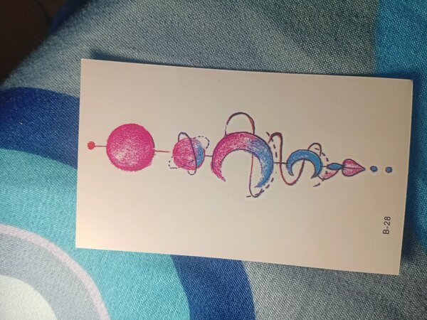 Tatouages temporaires designs artistiques