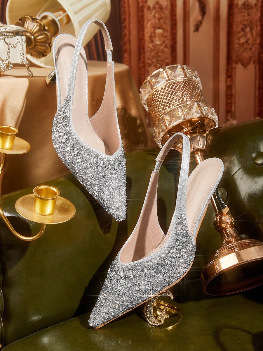 Escarpins Éblouissants Strass