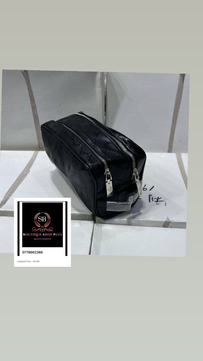 Trousse de toilette élégante