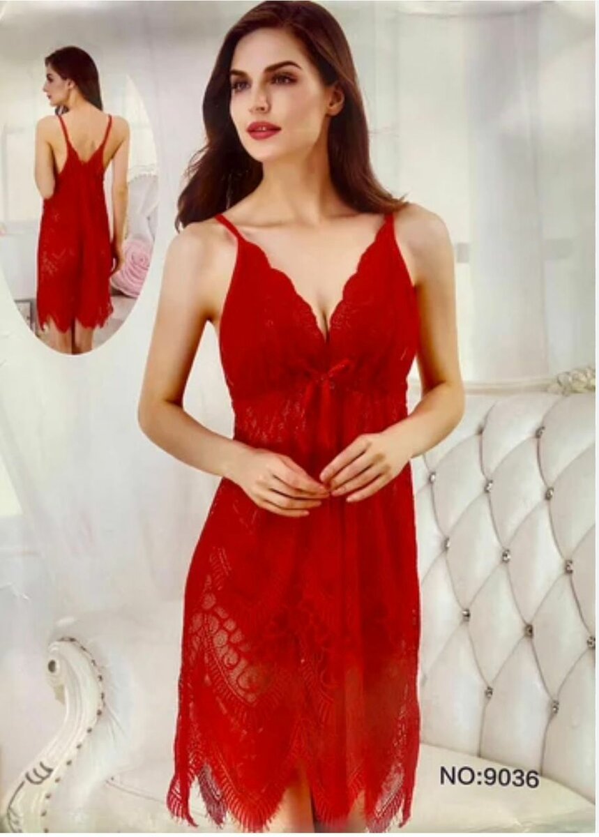 Ladies Lace Nightwear