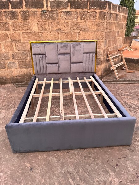 Accent double bed frame