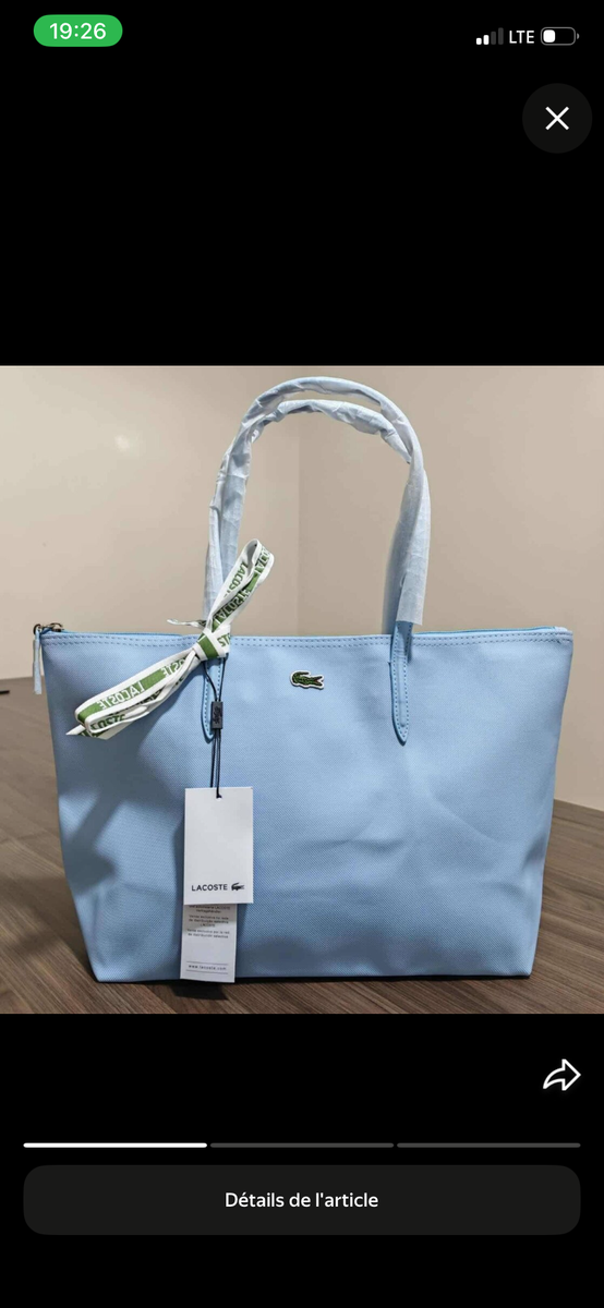 Sac à main Lacoste coloré