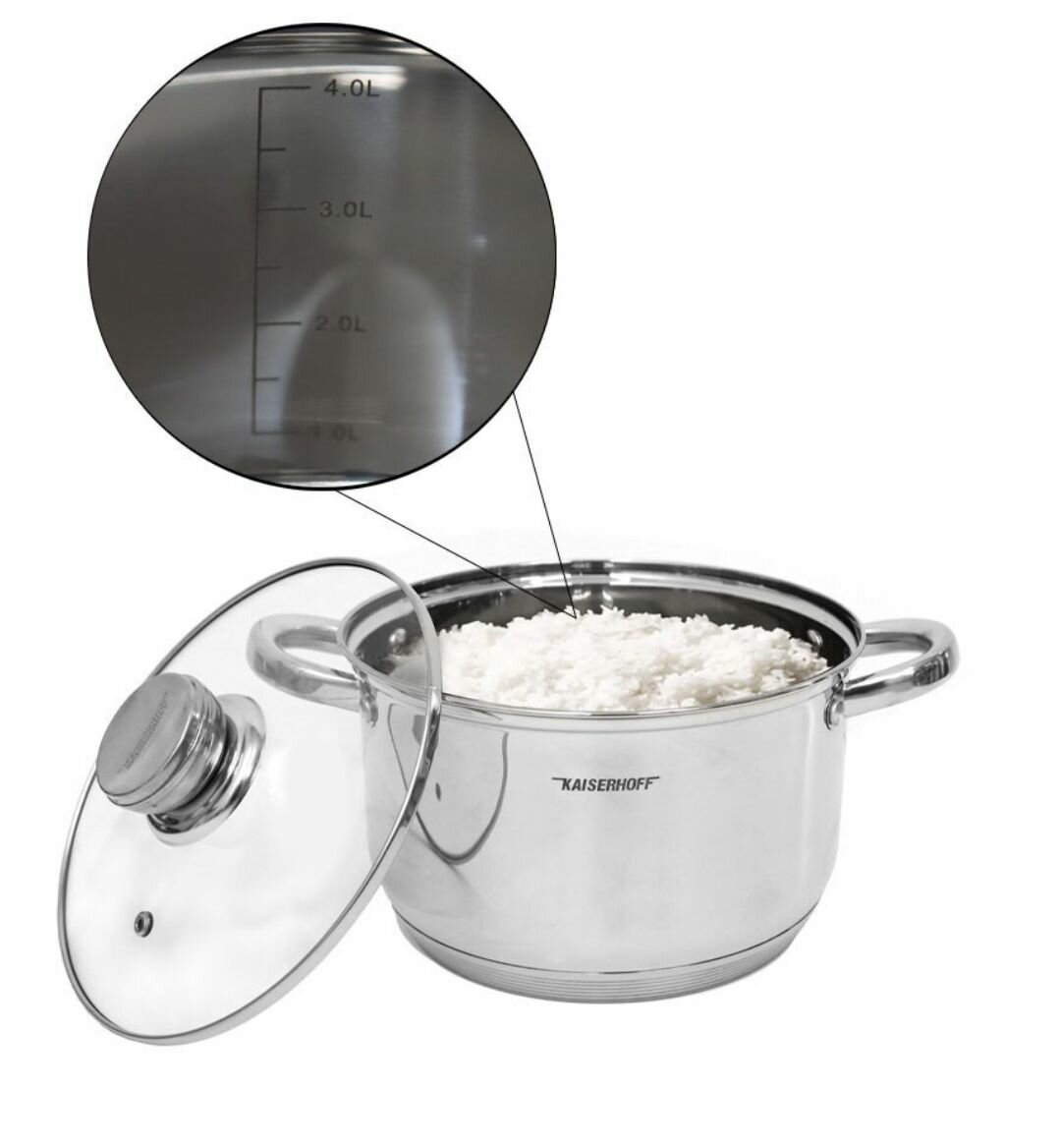 224 6 PCS 9.5/10.2/11INCHES HIGH-QUALITY STAINLESS STEEL