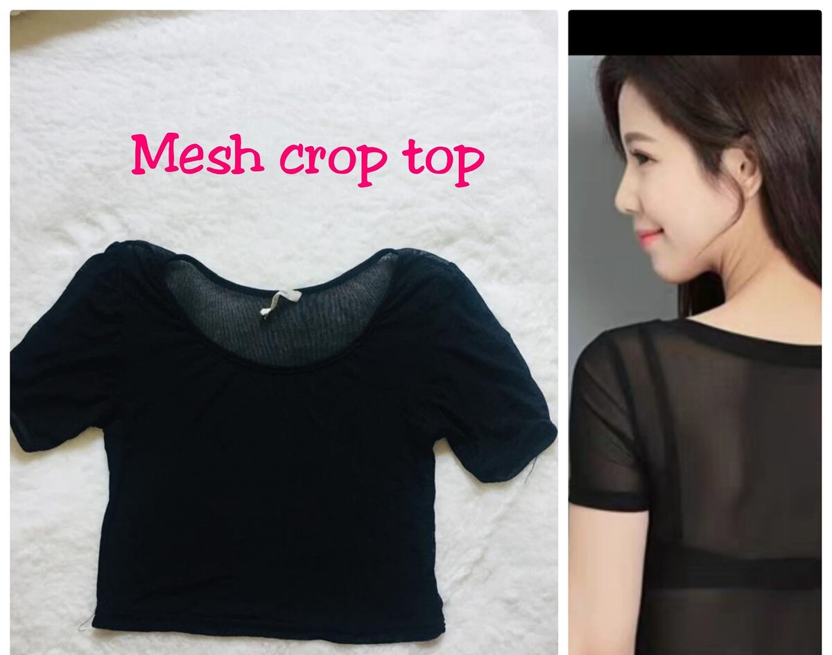 Salaula crop tops and tops