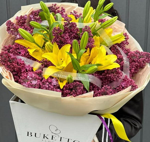 Эксклюзивные композиции с сиренью 💜😍