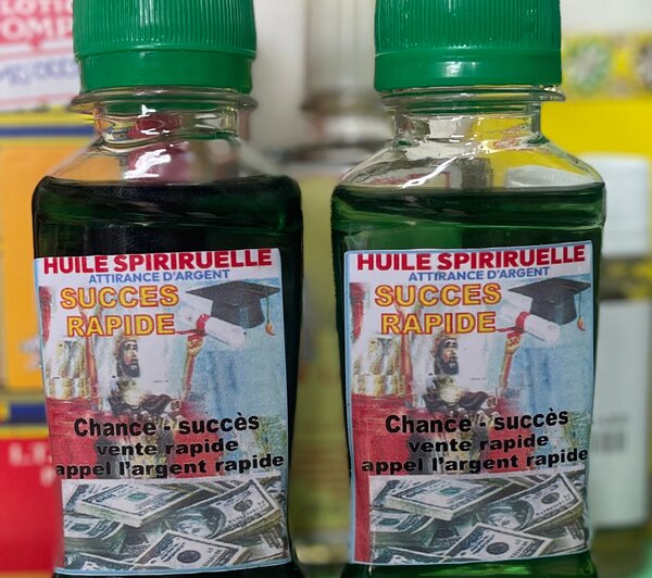 Huile Spirituelle Succès Rapide