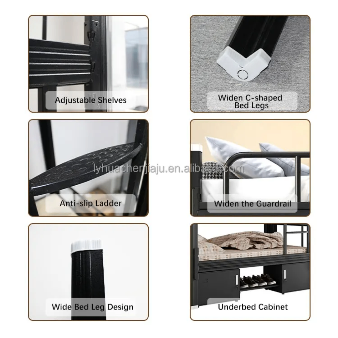 Lit superposé métallique robuste