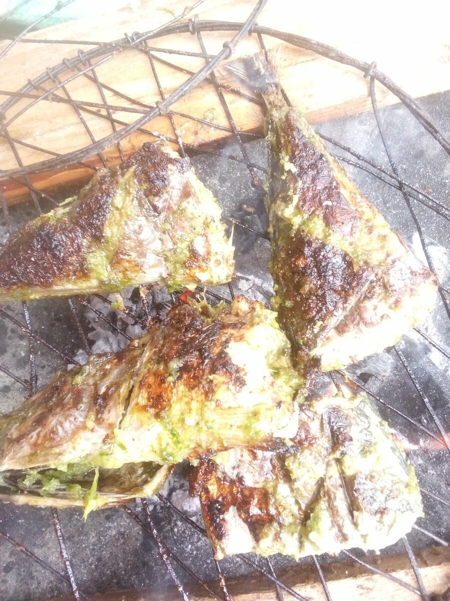 Poisson braisé épicé