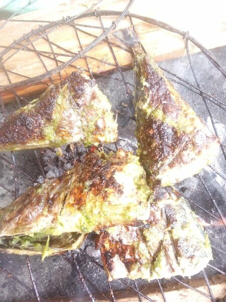 Poisson braisé épicé