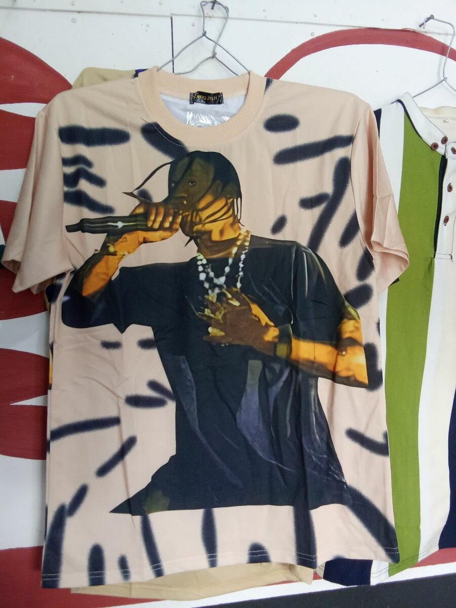 T-shirt imprimé hip-hop