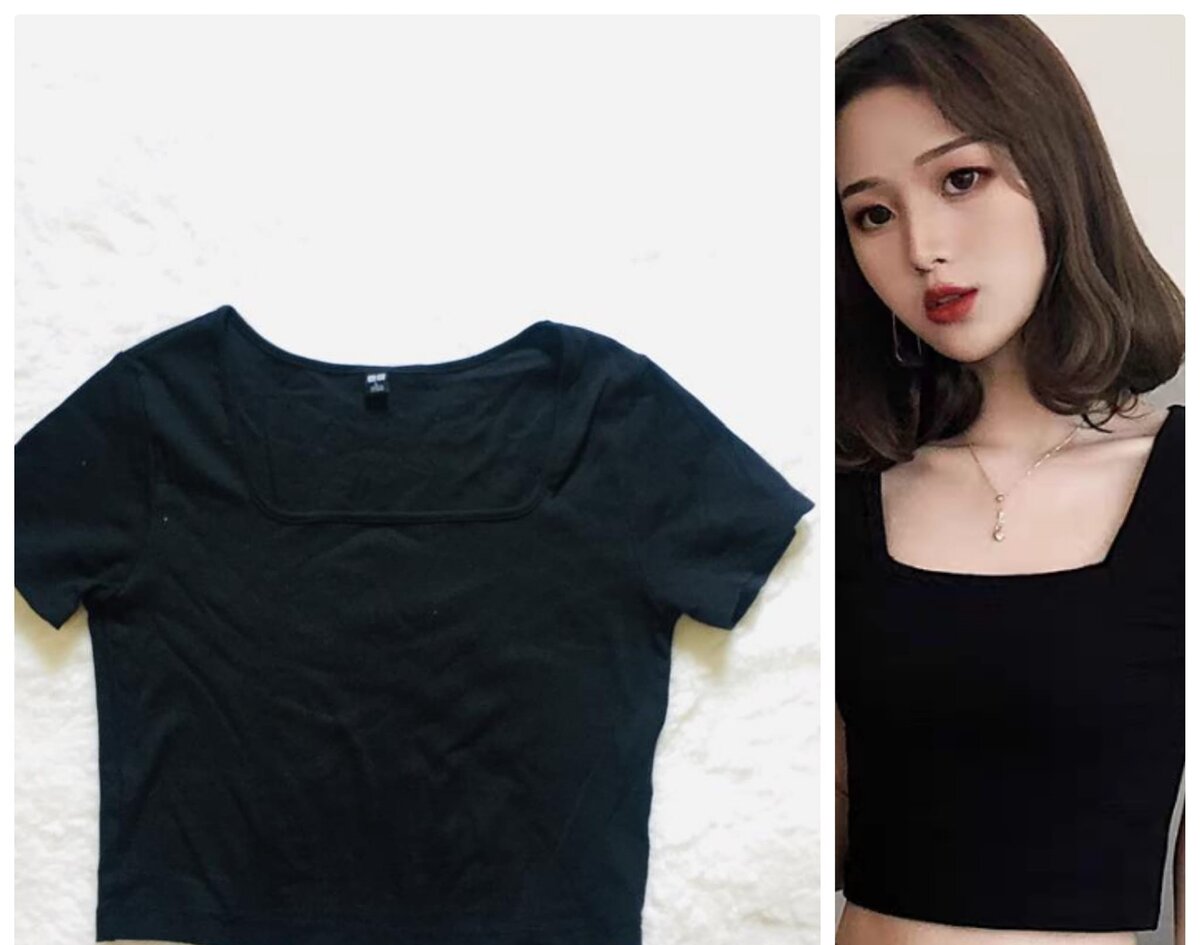 Salaula crop tops and tops