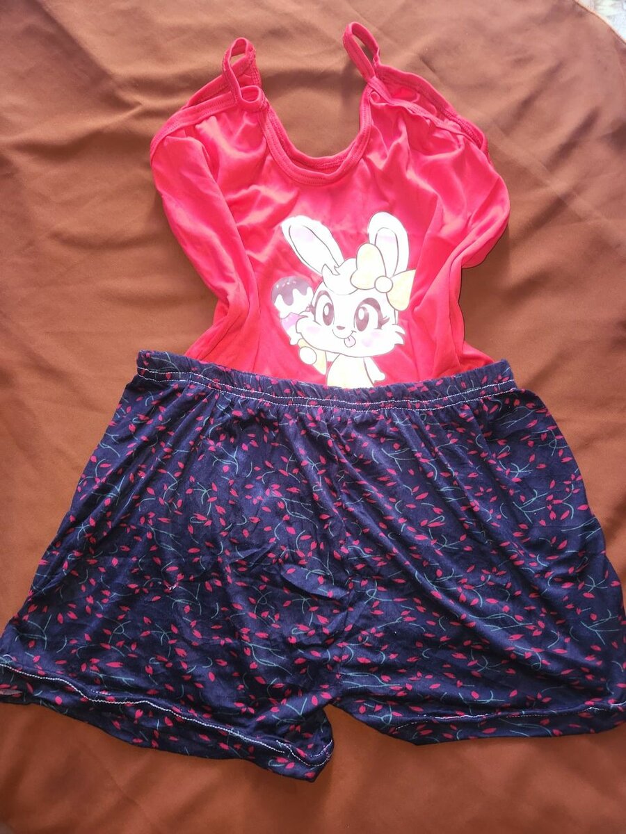 Kids Cartoon Sleepwear Set