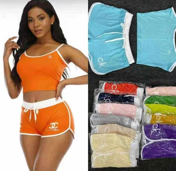 Ensemble sport femme coloré