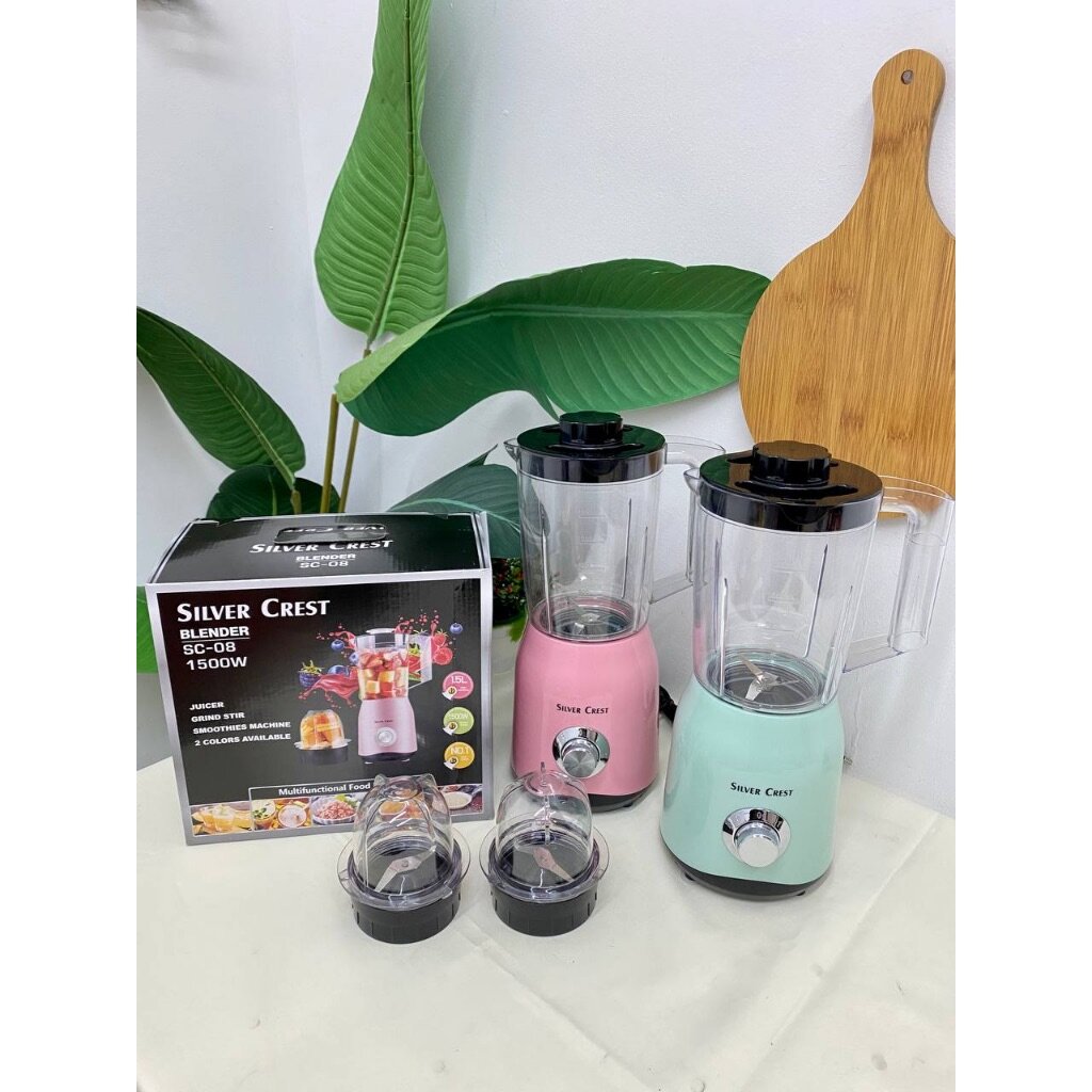2 In 1 Silver Crest Blender