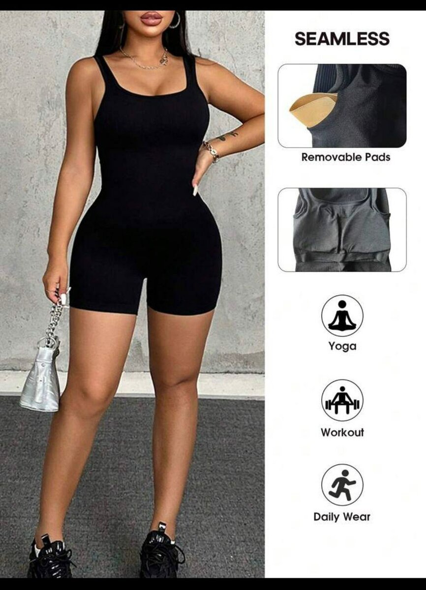 Combinaison Courte Sport Femme