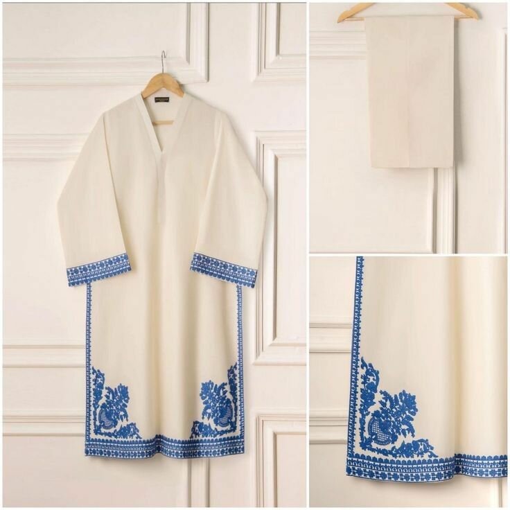 Khaddar 3 Peace Suit