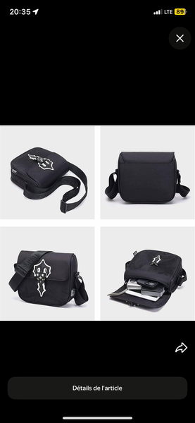 Sac bandoulière tendance urbain