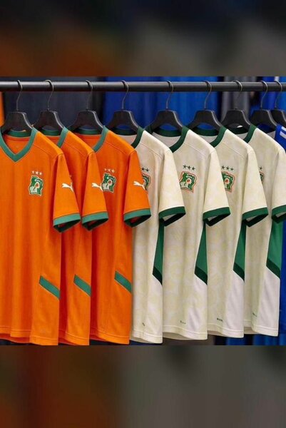 Maillots de foot ivoiriens