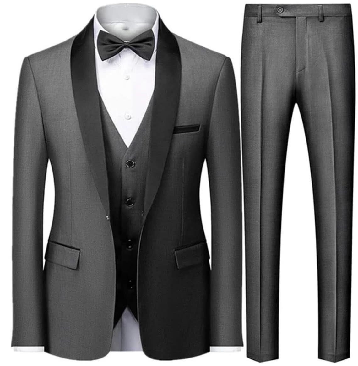 Costume élégant trois pièces homme